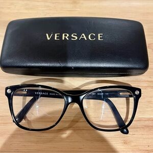 Authentic Versace Eyeglasses with Case